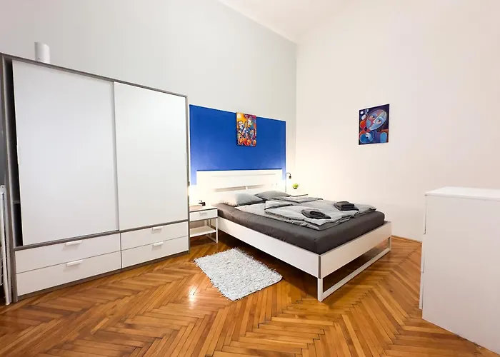 Stylish 1br With Ac In The Heart Of -skyline House Apartment Budapest